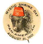 "PAN-AMERICAN MYSTIC SHRINE DAY" FROM HAKE COLLECTION & CPB.