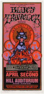 BLUES TRAVELER BAND-SIGNED CONCERT POSTER PAIR.