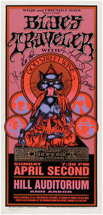 BLUES TRAVELER BAND-SIGNED CONCERT POSTER PAIR.