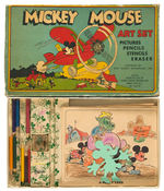 "MICKEY MOUSE ART SET."