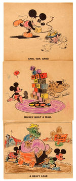 "MICKEY MOUSE ART SET."