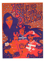 THE BEATLES "LUCY IN THE SKY WITH DIAMONDS-LSD" BLACKLIGHT POSTER.