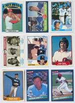 MASSIVE COLLECTION OF NEARLY 13,000 CARDS (PRIMARILY BASEBALL) WITH A FOCUS ON ROOKIE ISSUES.