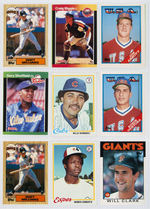 MASSIVE COLLECTION OF NEARLY 13,000 CARDS (PRIMARILY BASEBALL) WITH A FOCUS ON ROOKIE ISSUES.