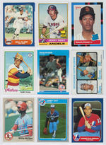 MASSIVE COLLECTION OF NEARLY 13,000 CARDS (PRIMARILY BASEBALL) WITH A FOCUS ON ROOKIE ISSUES.