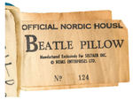 “THE BEATLES PILLOW” PAIR.