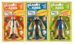 PLANET OF THE APES BEND 'N FLEX MEGO FIGURES LOT OF 3.