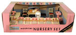 RENWAL "HOSPITAL NURSERY SET" DOLL FURNITURE/ACCESSORY PLAYSET.