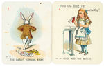 “ALICE IN WONDERLAND” CIGARETTE CARD SET.