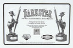 "THE BARKSTER BY CARL BARKS" SIGNED LIMITED EDTION BRONZE FIGURINE.