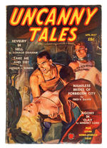 “UNCANNY TALES” PULP MAGAZINE.