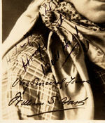 WILLIAM S. HART SIGNED FAN PHOTO.