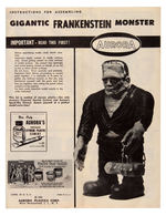 RARE AURORA "GIGANTIC FRANKENSTEIN" COMPLETE BOXED MODEL.