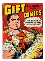 "GIFT COMICS" #1 FEATURING CAPTAIN MARVEL.