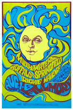 BILL GRAHAM CONCERT POSTER BG-76 FEATURING MUDDY WATERS.