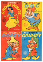 "THE STORY OF" SNOW WHITE AND THE SEVEN DWARFS BOOK SET.
