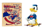 "DONALD DUCK THE SKIER" LARGE BOXED MARX WIND-UP.