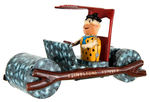 "FLINTSTONE FLIVVER" MARX TIN LITHO FRICTION TOY.