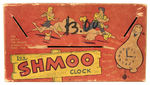 SHMOO BOXED CLOCK.