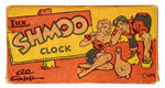 SHMOO BOXED CLOCK.