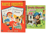 “ROOTIE KAZOOTIE” BOOK PAIR SIGNED BY CREATOR STEVE CARLIN.