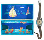 RARE ENGLISH BOXED “CINDERELLA WRIST WATCH” BY TIMEX.