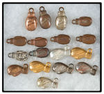 BOXING GLOVE CHARMS COLLECTION OF 17.