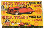 "DICK TRACY POLICE CAR WITH SIREN" FRICTION TOY BY MARX.