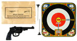 “DICK TRACY DOUBLE TARGET” WITH GUN AND BOX BY MARX.