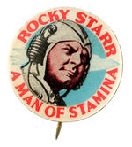 ENGLISH SPACEMAN "ROCKY STARR A MAN OF STAMINA."