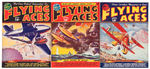 "FLYING ACES" GROUP OF SIX MAGAZINES FROM 1938.