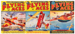 "FLYING ACES" GROUP OF SIX MAGAZINES FROM 1938.