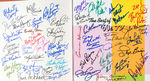 IMPRESSIVE “THE BEST OF 60s TV” BOOK SIGNED BY MANY TV STARS.