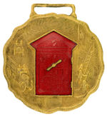 RARE WATCH FOB FOR THE “GAMEWELL” FIRE ALARM SYSTEM.