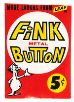 “LEAF FINK BUTTONS” COMPLETE DISPLAY BOX.