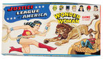 "JUSTICE LEAGUE OF AMERICA - WONDER WOMAN GAME."