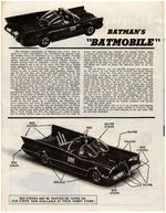 "BATMAN'S BATMOBILE AURORA" PREMIUM MODEL KIT.