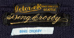 BING CROSBY PERSONAL SWEATER.