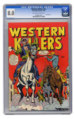 WESTERN KILLERS #NN 1948 CGC 8.0 OFF-WHITE TO WHITE PAGES.