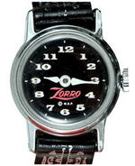 "ZORRO WRIST WATCH" BOXED SET BY U.S. TIME.