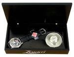 "ZORRO" LIMITED EDITION WATCH BY FOSSIL WITH STORE POSTER.