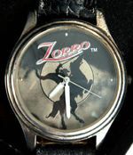 "ZORRO" LIMITED EDITION WATCH BY FOSSIL WITH STORE POSTER.