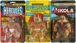 REMCO WARLORD, HERCULES AND MIKOLA CARDED TRIO.