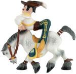 TOREADOR ON HORSEBACK FROM "FERDINAND THE BULL" EXCEPTIONAL ZACCAGNINI CERAMIC FIGURINE.