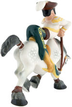 TOREADOR ON HORSEBACK FROM "FERDINAND THE BULL" EXCEPTIONAL ZACCAGNINI CERAMIC FIGURINE.