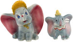 BABY DUMBO CERAMIC FIGURINE PAIR.