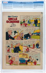 "FOUR COLOR" #386 MARCH 1952 CGC 4.5 VG+ (FIRST UNCLE SCROOGE).