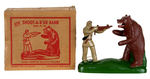 DAVY CROCKETT INSPIRED "SHOOT-A-BAR BANK" WITH MAILER.