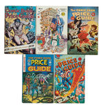 "OVERSTREET COMIC BOOK PRICE GUIDE" EXTENSIVE LOT.
