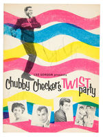 “CHUBBY CHECKER’S TWIST PARTY” SIGNED PROGRAM.